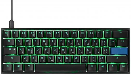 Фото: Клавіатура Ducky Ducky Mecha Mini Cherry Silent Red Black (DKME2061ST-SURALAAT1) № 15 | KTC