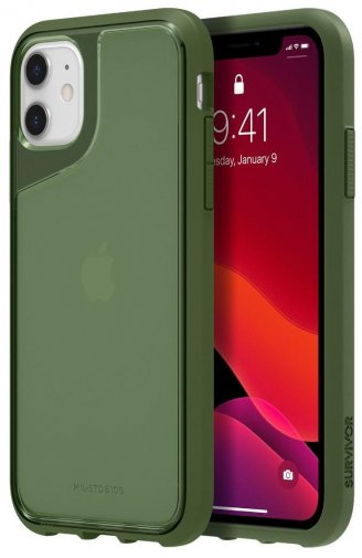 Чохол-накладка Griffin для Apple iPhone 11 - Survivor Strong, Bronze Green