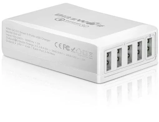 Фото: Зарядний пристрій BlitzWolf BW-S7 White № 6 | KTC