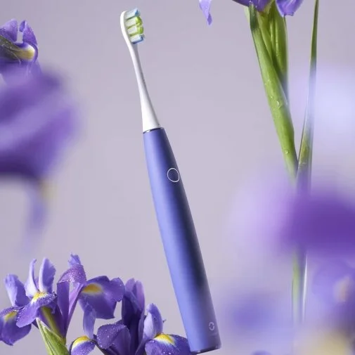Фото: Електрична зубна щітка Oclean Air 2 Electric Toothbrush Purple (6970810550436) № 7 | KTC
