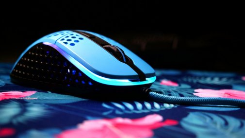 Миша Xtrfy M4 RGB USB Miami Blue (XG-M4-RGB-BLUE)