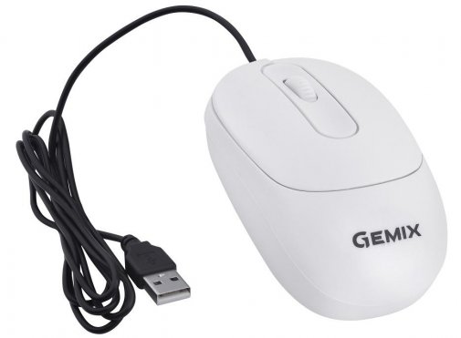 Миша Gemix GM145 White (GM145 white)