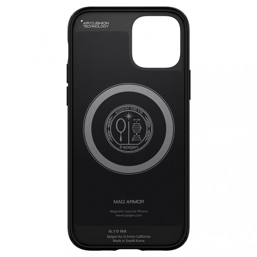 Чохол Spigen for Apple iPhone 12/12 Pro - Mag Armor Black (ACS01865)
