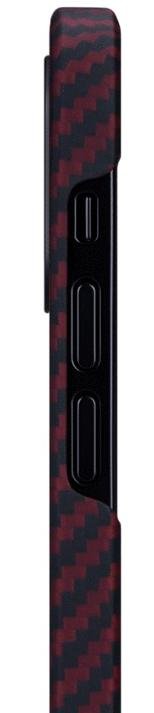 Чохол Pitaka for iPhone 12 Mini - MagEZ Case Black/Red Twill (KI1203)