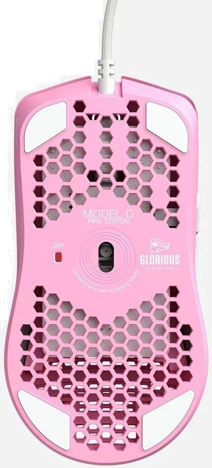 Фото: Миша Glorious Model O Pink (GO-Pink) № 10 | KTC