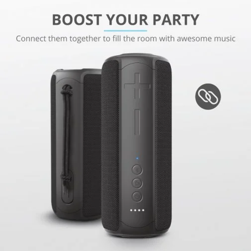 Фото: Портативна колонка Trust Caro Max Powerful Bluetooth Black (23833_TRUST) № 19 | KTC