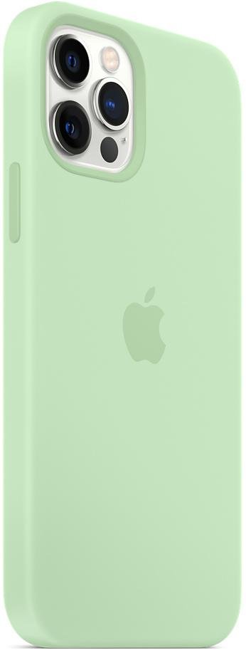 Чохол Apple for iPhone 12/12 Pro - Silicone Case with MagSafe Pistachio (MK003)