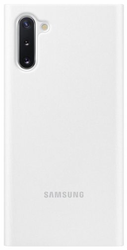  Чохол Samsung Note 10 - Clear View Cover White (EF-ZN970CWEGRU)