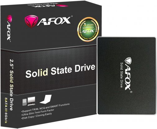 Твердотільний накопичувач AFOX SATA III 128GB (SD250-128GN)