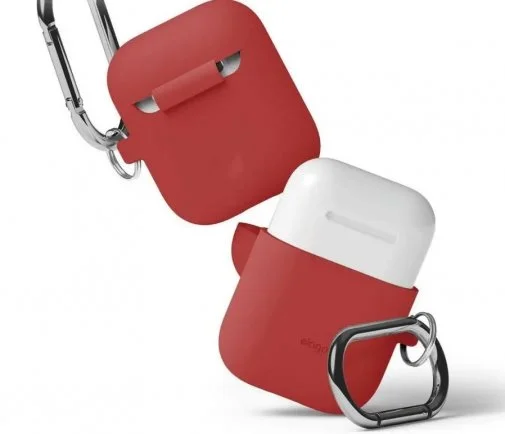 Фото: Чохол Elago for Airpods - Silicone Hand Case Red (EAPSC-HANG-RD) № 10 | KTC