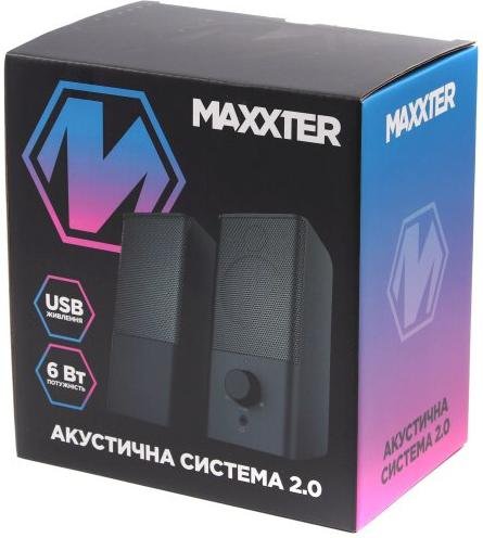 Колонки Maxxter CSP-U001 Black