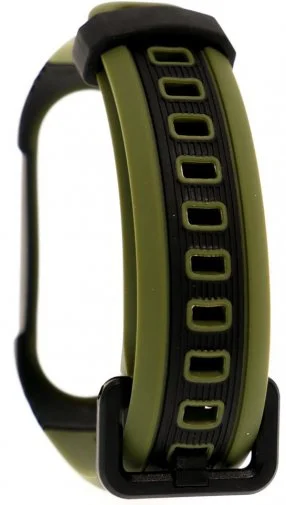 Фото: Ремінець Mijobs Mi Band 5 - Silicon SPORT Green/Black № 6 | KTC