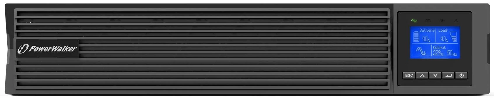 Фото: ДБЖ PowerWalker VFI 2000 ICR IoT (10122198) № 5 | KTC