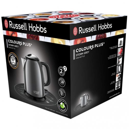 Електрочайник Russell Hobbs 24993-70 Colours Plus Mini Gray