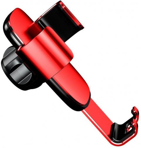 Кріплення для мобільного телефону Baseus Metal Age Gravity Air Outlet Version Gravity Red (SUYL-D09)