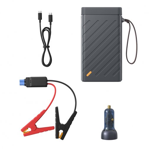 Бустер Baseus Reboost Jump Starter with Portable Energy Storage Power Supply 220V/100W (CRJS02-A0G)