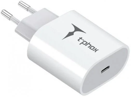 Фото: Зарядний пристрій T-PHOX iSpeed PD 20W White № 5 | KTC