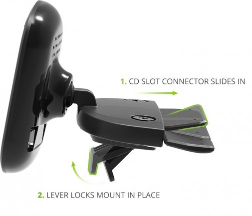 Кріплення для мобільного телефону iOttie iTap Wireless 2 Fast Charging Magnetic CD Slot Mount (HLCRIO139)