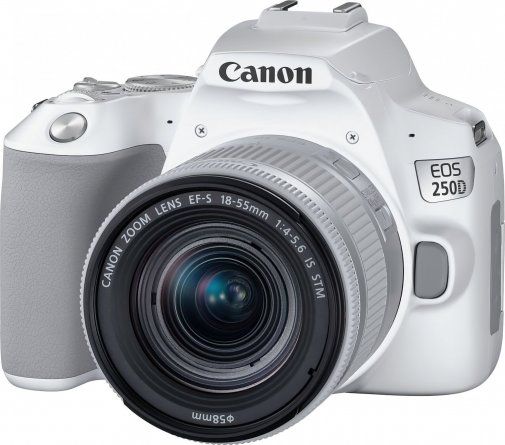 Цифрова фотокамера дзеркальна Canon EOS 250D kit 18-55mm IS STM White (3458C003)