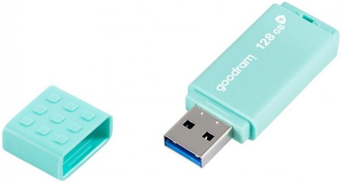 Флешка USB GOODRAM UME3 Care 128Gb Green (UME3-1280CRR11)