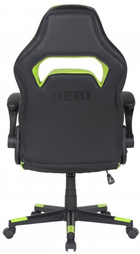  Крісло 2E Hebi Black/Green (2E-GC-HEB-BK).html
