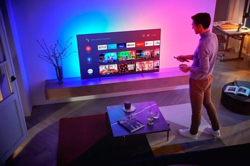 Телевізор OLED Philips 48OLED806/12 (Android TV, Wi-Fi, 3840x2160)