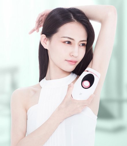 Фотоепілятор Xiaomi Inface IPL Hair removal instrument Pink