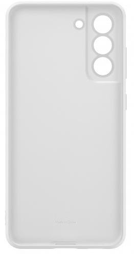 Чохол Samsung for Galaxy S21 FE G990 - Silicone Cover White (EF-PG990TWEGRU)