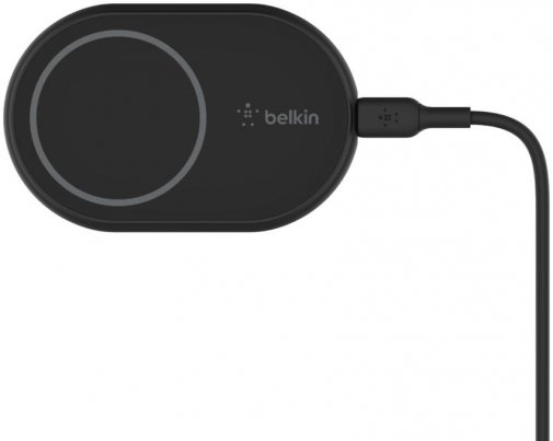 Кріплення для мобільного телефону Belkin Car Mount Magnetic Charging Qi Black (WIC004BTBK-NC)