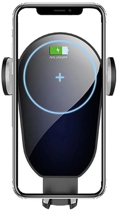 Фото: Кріплення для мобільного телефону ColorWay AutoSense Car Wireless Charger 15W Black (CW-CHAW025Q-BK) № 12 | KTC