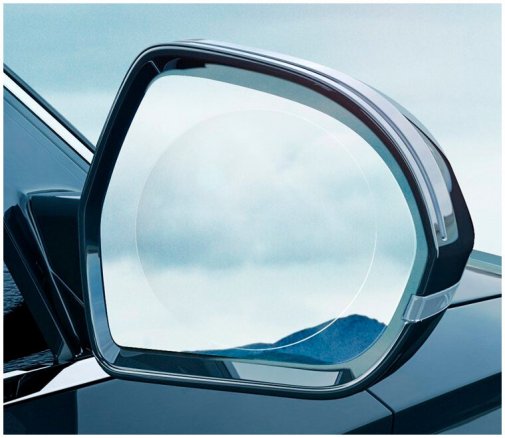 Плівка для дзеркала Baseus 0.15mm Rainproof Film for Car Rear-View Mirror (Round 2 pcs/pack 95*95mm) (SGFY-B02)
