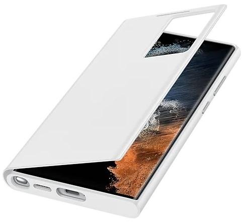 Чохол Samsung for Galaxy S22 Ultra - Smart Clear View Cover White (EF-ZS908CWEGRU)