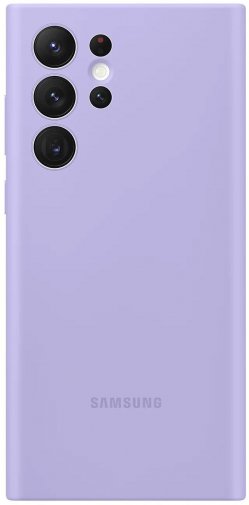 Чохол Samsung for Galaxy S22 Ultra - Silicone Cover Lavender (EF-PS908TVEGRU)