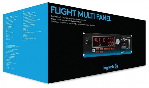Панель приладів Logitech G Saitek Pro Flight Multi Panel USB (945-000009)