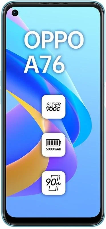 Фото: Смартфон OPPO A76 4/128GB Glowing Blue № 13 | KTC