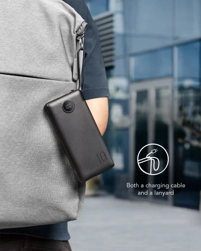 Фото: Батарея універсальна Veger C20 20000mAh Black (C20 Black) № 17 | KTC