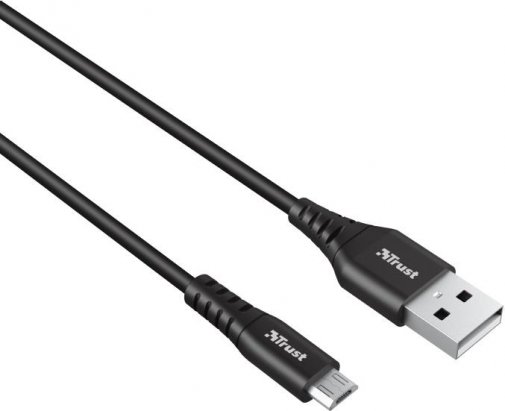  Кабель Trust Ndura AM / Micro USB 1m Black (23567_TRUST)