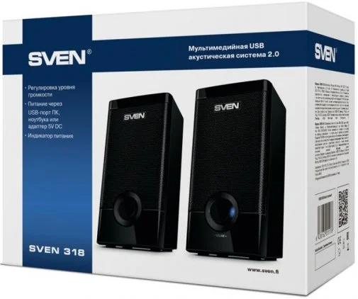 Фото: Колонки Sven 318 Black № 7 | KTC