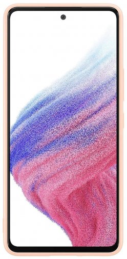 Чохол Samsung for Galaxy A53 A536 - Silicone Cover Peach (EF-PA536TPEGRU)