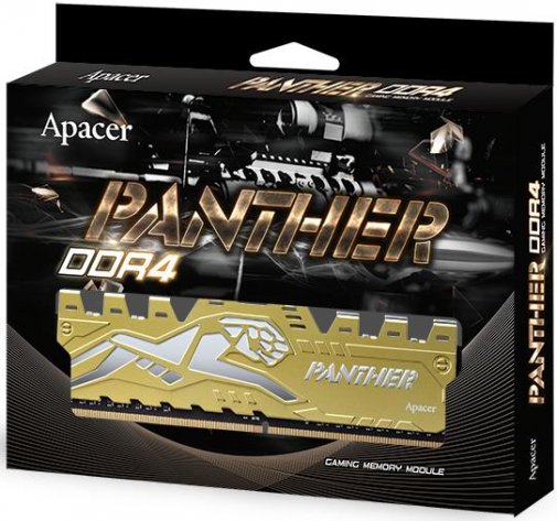 Оперативна пам’ять Apacer Panther Gold DDR4 1x16GB (AH4U16G26C08Y7GAA-1)