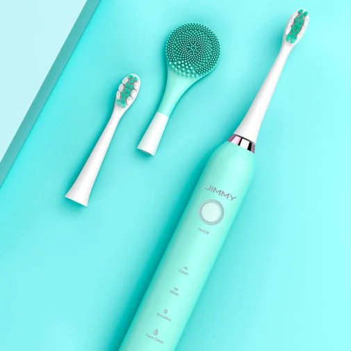 Фото: Електрична зубна щітка JIMMY Electric Toothbrush T6 with Face Clean Blue (Jimmy T6 Blue) № 17 | KTC