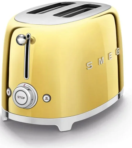 Фото: Тостер Smeg Retro Style Gold (TSF01GOEU) № 8 | KTC