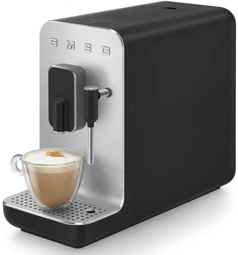 Фото: Кавомашина Smeg Retro Style Matte Black (BCC02BLMEU) № 20 | KTC