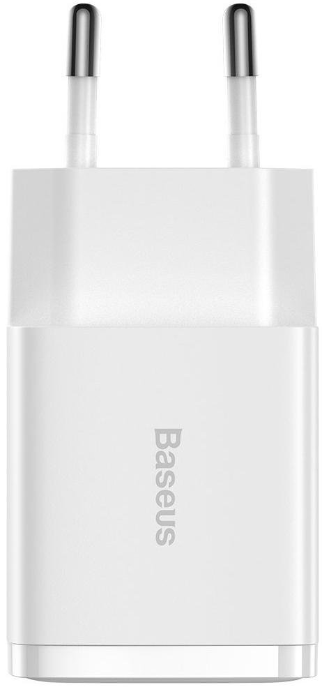 Зарядний пристрій Baseus Compact Charger 2U 10.5W White (CCXJ010202)