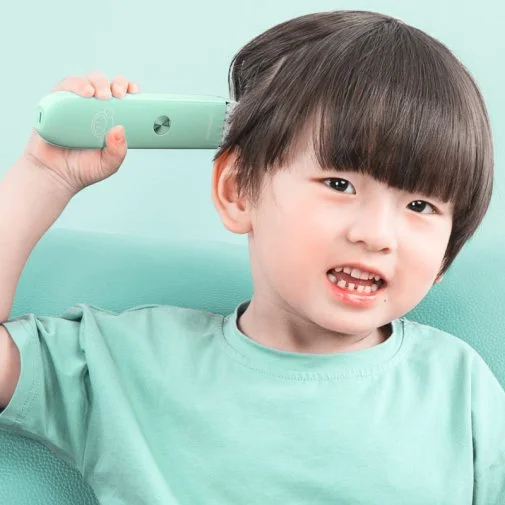 Фото: Дитяча машинка для підстригання волосся Xiaomi ENCHEN YOYO Green № 9 | KTC