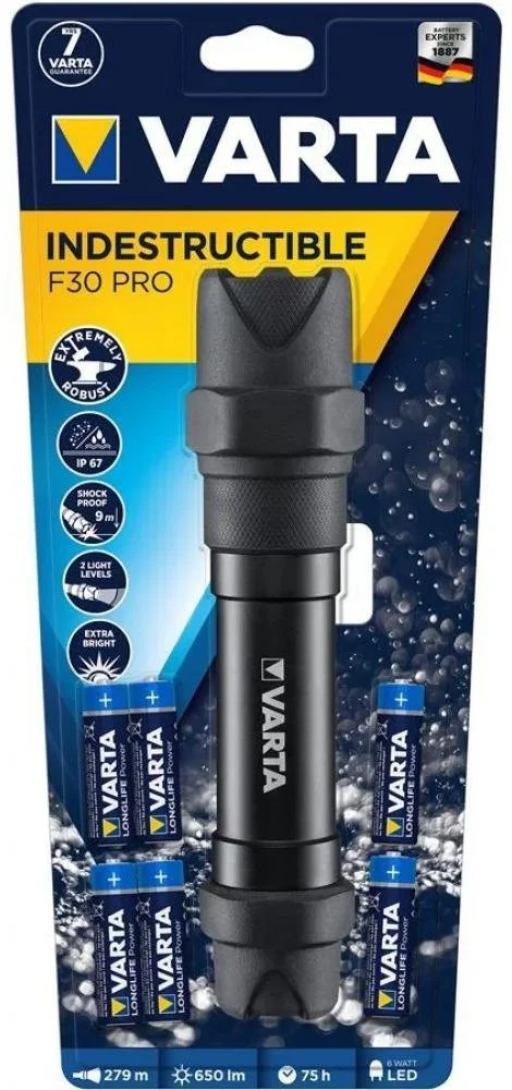 Фото: Ліхтар ручний Varta Indestructible F30 Pro (18714101421) № 7 | KTC