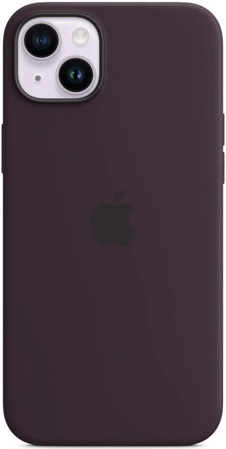 Фото: Чохол Apple for iPhone 14 Plus - Silicone Case with MagSafe Elderberry (MPT93) № 7 | KTC