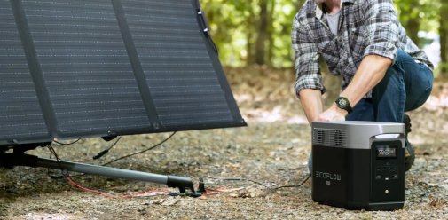 Зарядна станція EcoFlow DELTA Max (2000) + 400W Solar Panel