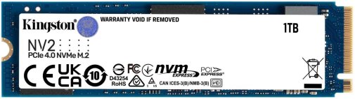  SSD-накопичувач Kingston NV2 2280 PCIe 4.0 x4 NVMe 1TB (SNV2S/1000G)