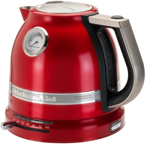 Фото: Електрочайник KitchenAid Temperature Kettle 1.5L Artisan 5KEK1522 Red (5KEK1522EER) № 12 | KTC